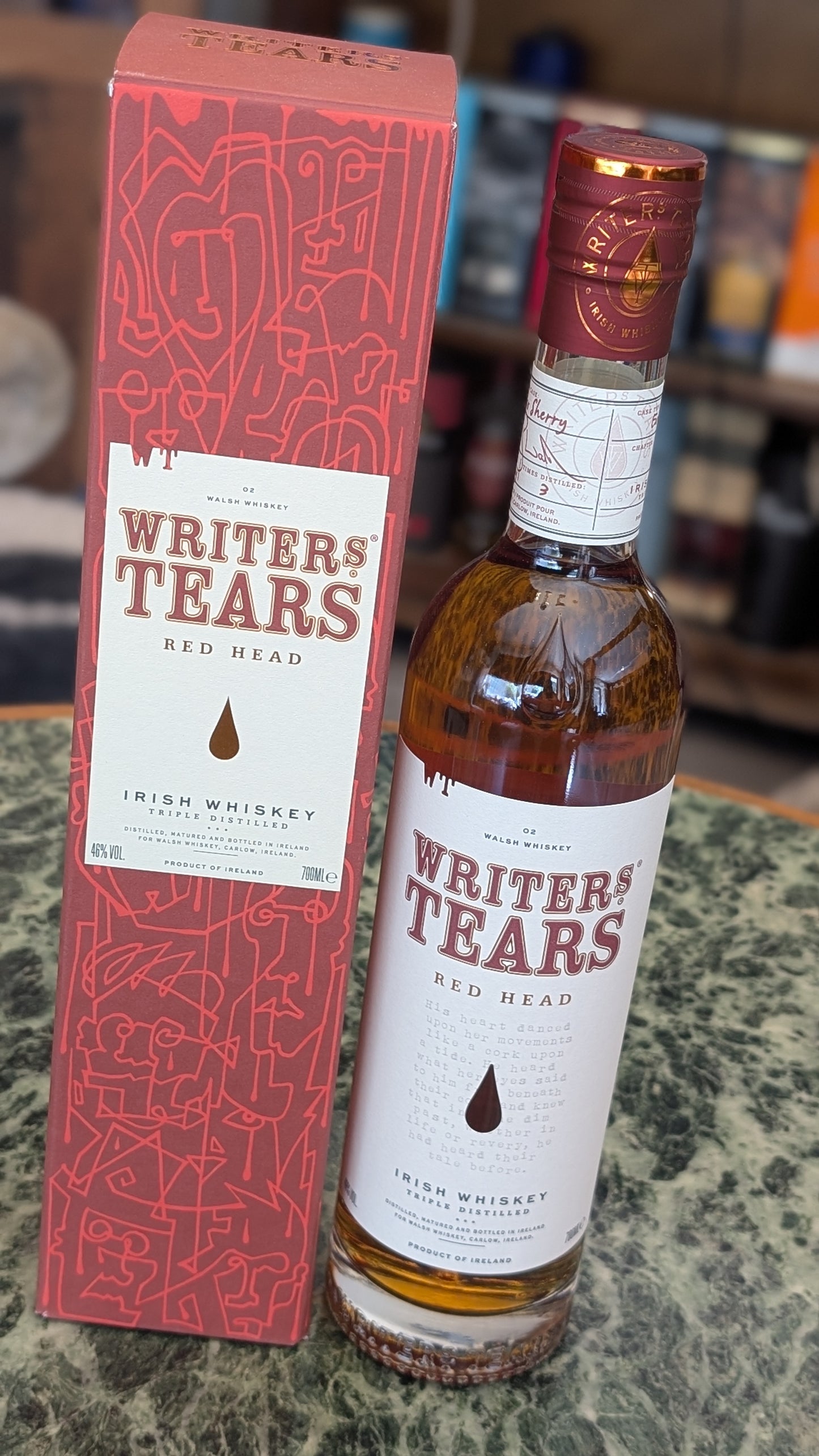 Writers Tears Red Head