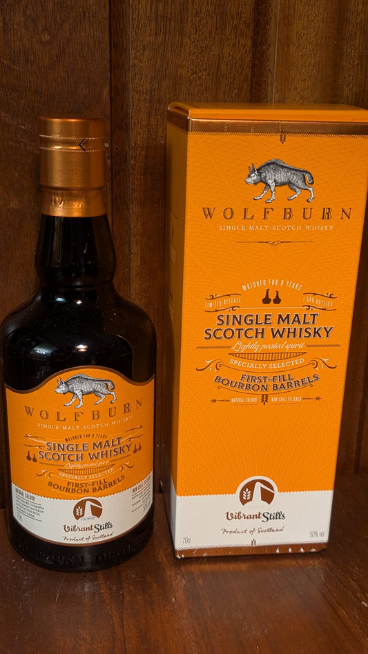 Wolfburn First Fill Bourbon -Vibrant Still-