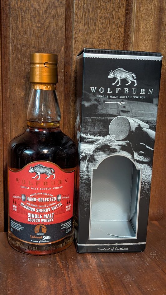 Wolfburn Vibrant Stills No. 8 - Hand Selected Oloroso Sherry Butts 10 Jahre 2015/2025